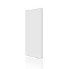electriQ 700W Infrared Wall Mountable Panel Heater - Low Energy