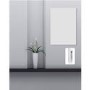 GRADE A2 - Low Energy 700w Infrared Wall Mounted Frameless Panel Heater with Smart WiFi Alexa - Ultra-slim and Ultra-light