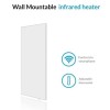 electriQ 700W Infrared Wall Mountable Panel Heater - Low Energy
