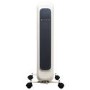Refurbished electriQ 2400W Smart Oil-Free Electric Portable Radiator With LED Display - White