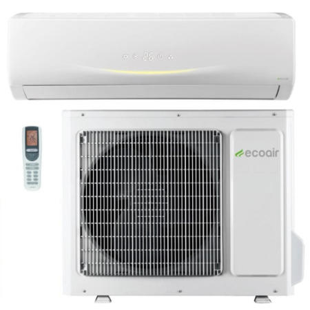 Ecoair ECO1250SD 12000 BTU High Wall Mounted Inverter Air Conditioner with Heat Pump