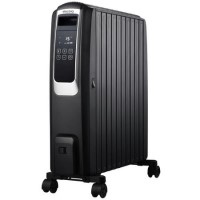GRADE A1 - 2.5 kW Smart App Oil Filled Radiator with Alexa Google& Remote - Black