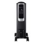GRADE A1 - 2.5 kW Smart App Oil Filled Radiator with Alexa Google& Remote - Black