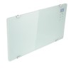 electriq 2000W Smart Designer Glass Panel Heater - Wall Mountable &amp; Bathroom Safe 