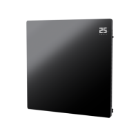 Low Energy 350w Infrared Designer Glass Wall Mounted Heater and Smart WiFi Alexa - IP44 Bathroom Safe