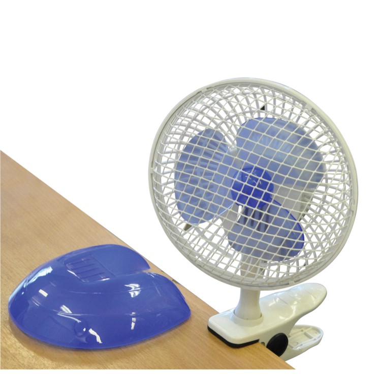 GRADE A1 - As new but box opened - Prem-I-Air 6 Inch 2 in 1 Mini Clip and Desk Fan 
