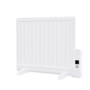 electriQ 600W ultraslim Wall Mounted Oil Filled Radiator - White