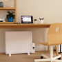 electriQ 600W ultraslim Wall Mounted Oil Filled Radiator - White