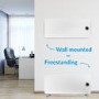 Refurbished electriQ 2000W Wall Mountable Panel Heater with Smart WiFi Alexa - Bathroom Safe IP24 EPHAL2000W