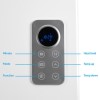 electriq 1000W Slim Wall Mountable Panel Heater with Thermostat and Weekly Timer - Bathroom Safe
