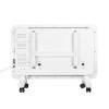 electriq 1000W Slim Wall Mountable Panel Heater with Thermostat and Weekly Timer - Bathroom Safe