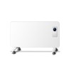 electriq 1000W Slim Wall Mountable Panel Heater with Thermostat and Weekly Timer - Bathroom Safe