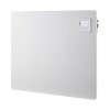 Refurbished electriQ Ultraslim Paintable 550 Watt WiFi Wall Mountable Panel Heater with Smart App Alexa and Google Home Compatible