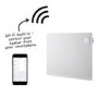 Refurbished electriQ Ultraslim Paintable 550W Wall Mountable Smart Panel Heater