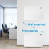GRADE A3 - Ultraslim Paintable 550 Watt WiFi  Wall Mountable Panel Heater with  Smart App Alexa and Google Home Compatible