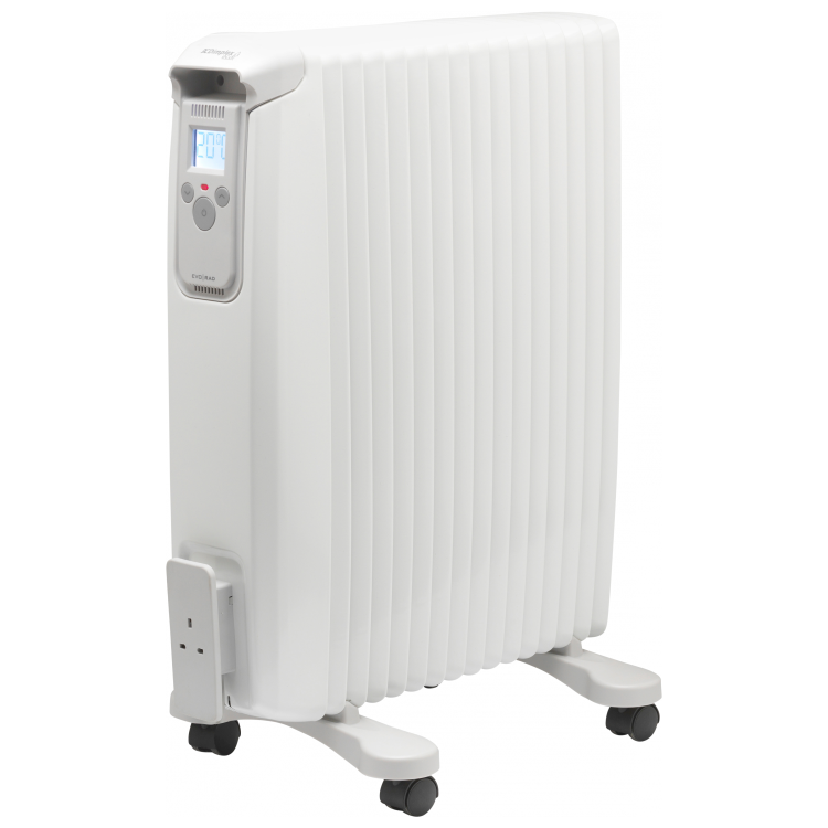 Dimplex EvoRad 2kW Portable Oil Free Electric Radiator with 2 Heat Settings and Runback timer 