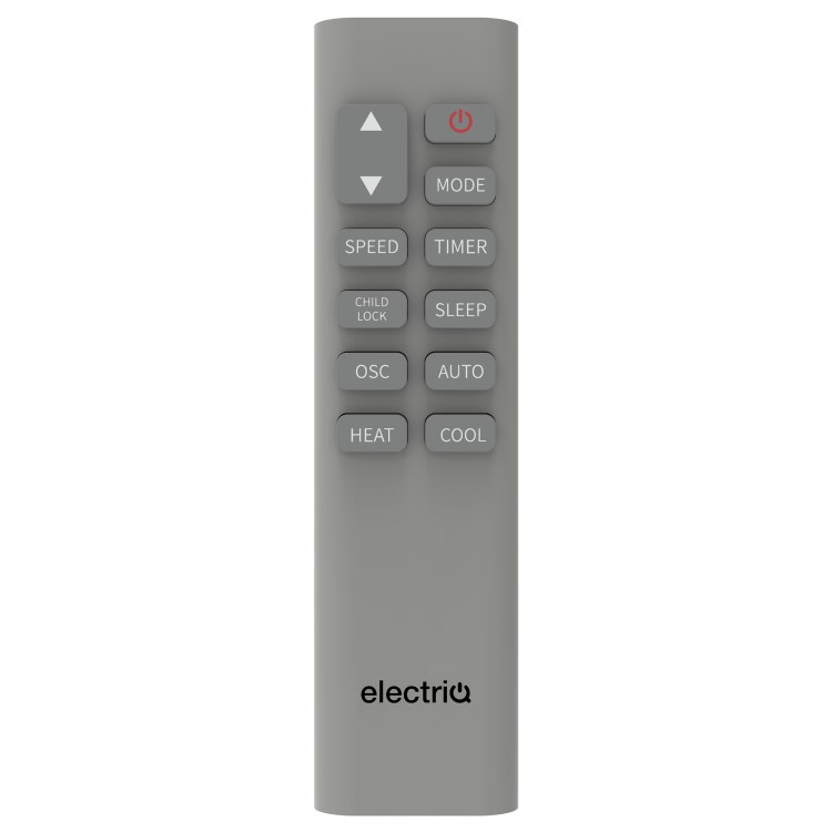 electriQ EcoPlus A+ 10000 BTU Low-Energy Smart Portable Air Conditioner with Heat Pump HEPA Purifier & Quiet Night Mode