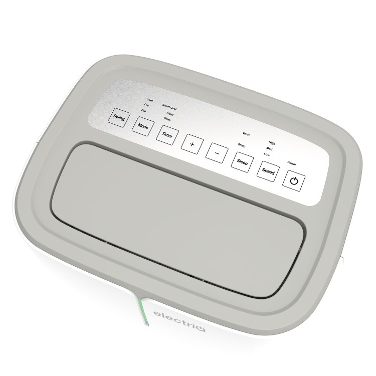 electriQ EcoPlus 10000 BTU  A+ Low Energy  Smart Quiet Portable AC & Heater