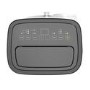 GRADE A2 - Dual plug EU+UK electriQ 12000 BTU Quiet Portable Air Conditioner - for rooms up to 30sqm