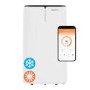 GRADE A2 - EcoSilent 12000 BTU Smart WiFi Portable Air Conditioner with Heat Pump - Heats & Cools All Year Round