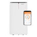 EcoSilent 14000 BTU Smart Portable Air Conditioner with Air Purifier and Heat Pump 