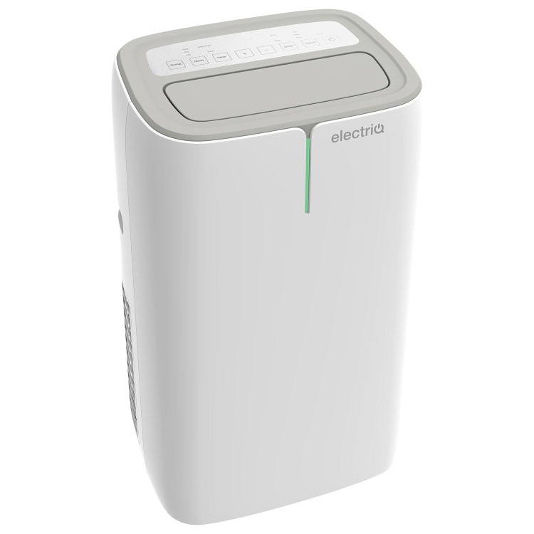 electriQ EcoSilent 14000 BTU Smart Portable Air Conditioner HEPA-Ready with DC Fan & Sleep Mode