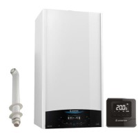 Ariston Genus One Net 35 Kw A+ Combi Boiler with Alexa WiFi with Free Cube R Net and Horizontal Flue Kit  - 12 Year warranty