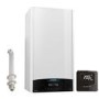 Ariston Genus One Net 35 Kw A+ Combi Boiler with Alexa WiFi with Free Cube R Net and Horizontal Flue Kit  - 12 Year warranty