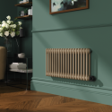 HC18-400-1.2BGW Beige grey Horizontal Smart Electric Radiator with Wi-Fi Thermostat - 1.2KW - H400xW830 - Bathroom Safe