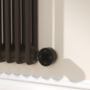 Russet Horizontal Smart Electric Radiator with Wi-Fi Thermostat - 1.2KW - H400xW830 - Bathroom Safe