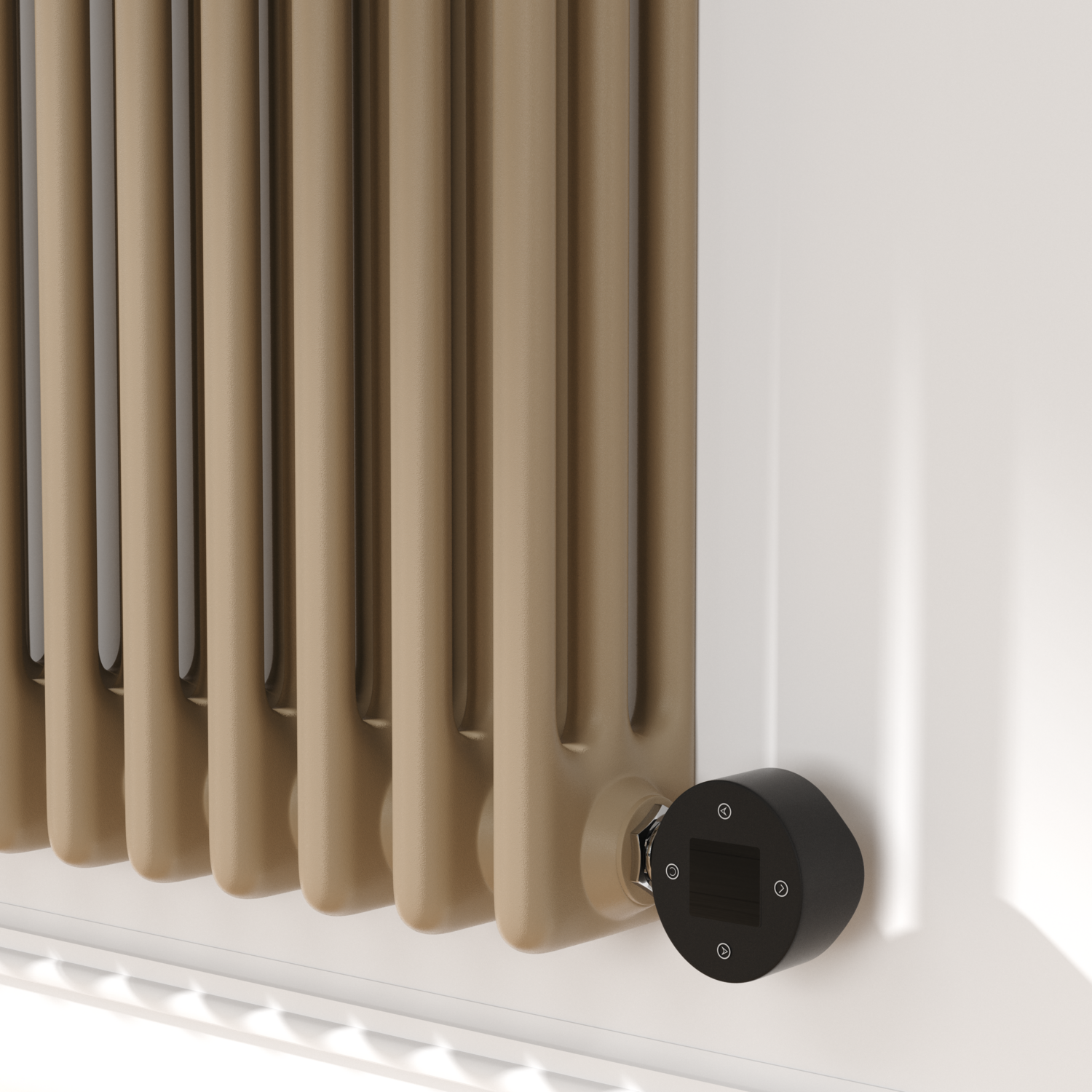 Smart Oir Radiator Buy Beige Grey Horizontal Smart Electric Radiator with Wi-Fi Thermostat ...