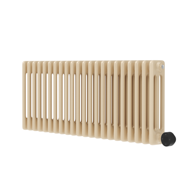 Elk brown Horizontal Smart Electric Radiator with Wi-Fi Thermostat - 1.2KW - H400xW1190 - Bathroom Safe