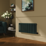 Evergreen Horizontal Smart Electric Radiator with Wi-Fi Thermostat - 1.2KW - H400xW1190 - Bathroom Safe