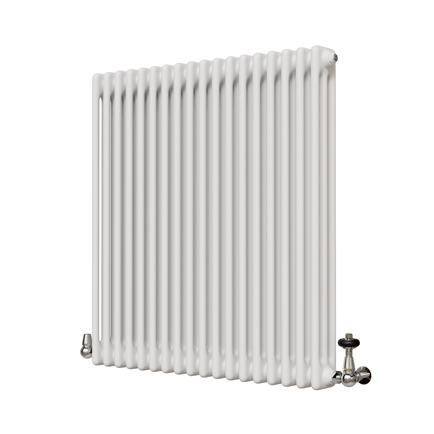 Buy Reggio White Horizontal Triple Column Traditional Radiator ...