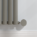 Smoked Stone Designer Heating Element Cover for Electric Radiator