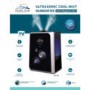 HeavenFresh HF708 Black Ultrasonic Cool Mist  Humidifier