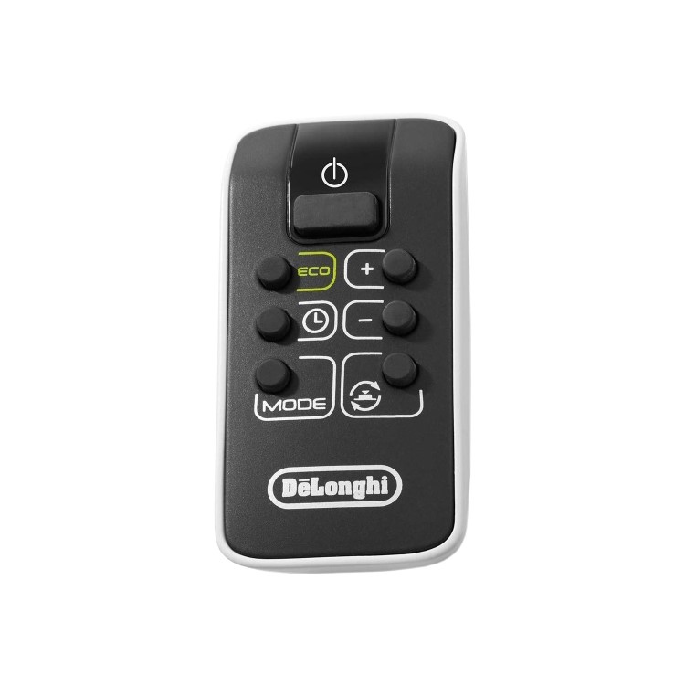 Refurbished DeLonghi Bend Line 2kW Oscillating Ceramic Fan Heater with Remote Control Timer