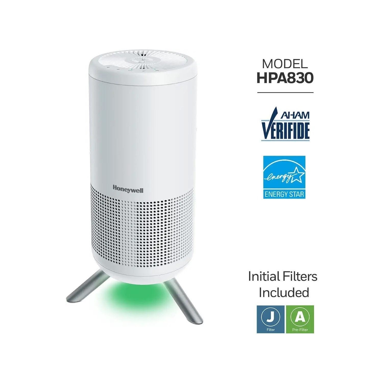 Hepa Compact Diffuser Buy Honeywell HPA830WE Designer True HEPA Air Purifier with Aroma ...