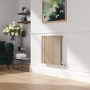 Cleopatra Horizontal Smart Electric Radiator with Wi-Fi Thermostat - 1.2KW - H600xW590 - Bathroom Safe