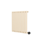 Elk brown Horizontal Smart Electric Radiator with Wi-Fi Thermostat - 1.2KW - H600xW590 - Bathroom Safe