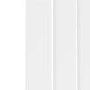 Riace White Horizontal Flat Designer Radiator 600x884mm Single Panel 2065 BTU