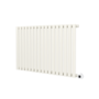 Linen Horizontal Smart Electric Radiator with Wi-Fi Thermostat - 1.2KW - H600xW1000 - Bathroom Safe