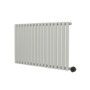 Smoked Stone Horizontal Smart Electric Radiator with Wi-Fi Thermostat - 1.2KW - H600xW1000 - Bathroom Safe
