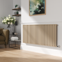 Cleopatra Horizontal Smart Electric Radiator with Wi-Fi Thermostat - 2KW - H600xW1410 - Bathroom Safe