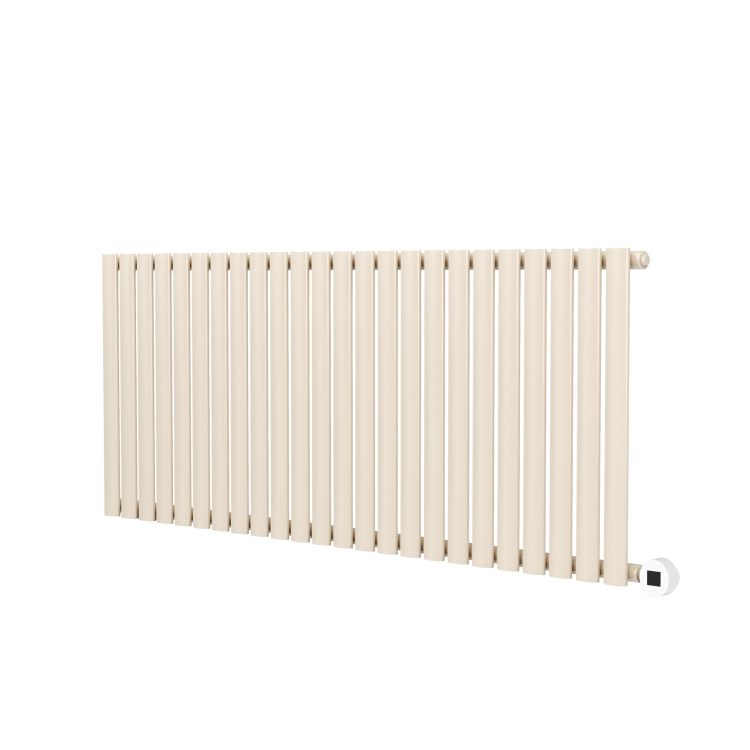 Cleopatra Horizontal Smart Electric Radiator with Wi-Fi Thermostat - 2KW - H600xW1410 - Bathroom Safe