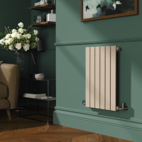 Riace Cleopatra Horizontal Flat Designer Radiator 600x408mm Single Panel 953 BTU