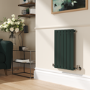 Riace Evergreen Horizontal Flat Designer Radiator 600x408mm Single Panel 953 BTU