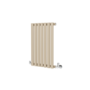 Sorrento Beige grey Horizontal Oval Designer Radiator 600x413mm Single Panel 1103 BTU