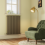 Riace Anthracite Horizontal Flat Designer Radiator 800x612mm Single Panel 1430 BTU