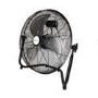 Refurbished electriQ 18 Inch High Velocity Floor Fan - Black
